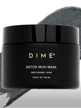 DIME Detox Mud Mask — Black Deep Cleanse & Glow